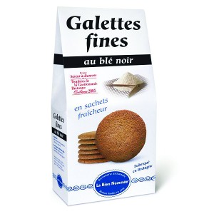 Sachet de galettes fines au bl&eacute; noir